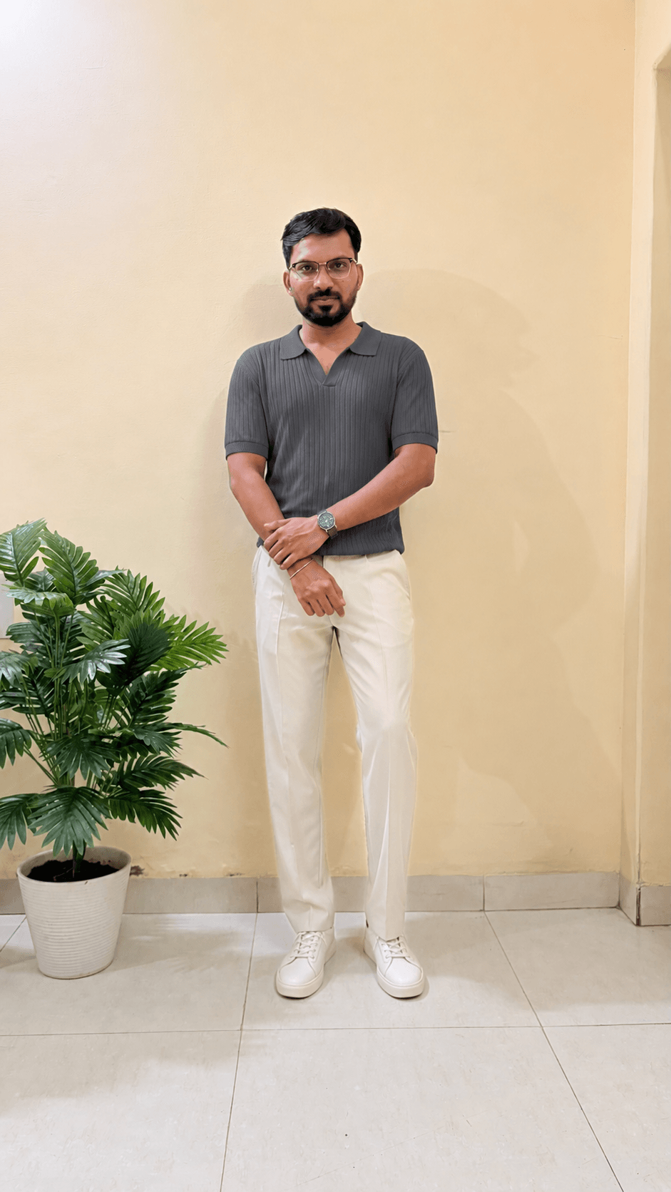 polo t-shirts for men - Dark Grey Polo T-Shirt