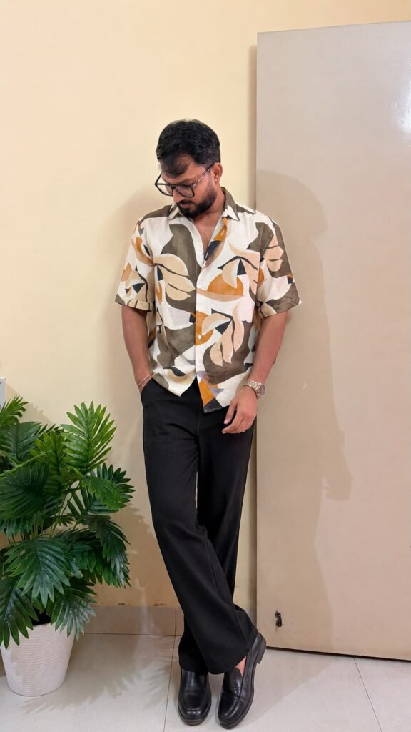 I may earn a small commission if you buy through these links. Smart casual outfit idea for men using affordable fashion pieces that look premium. Great for office casual, brunch, date and weekend wear. Tap to shop the full look.