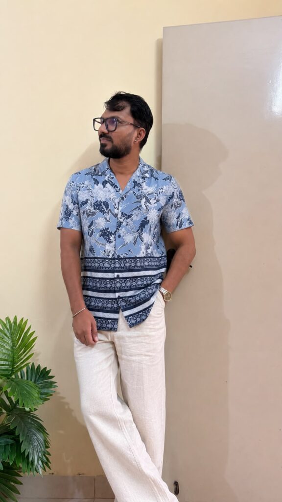 I may earn a small commission if you buy through these links. Smart casual outfit idea for men using affordable fashion pieces that look premium. Great for office casual, brunch, date and weekend wear. Tap to shop the full look.