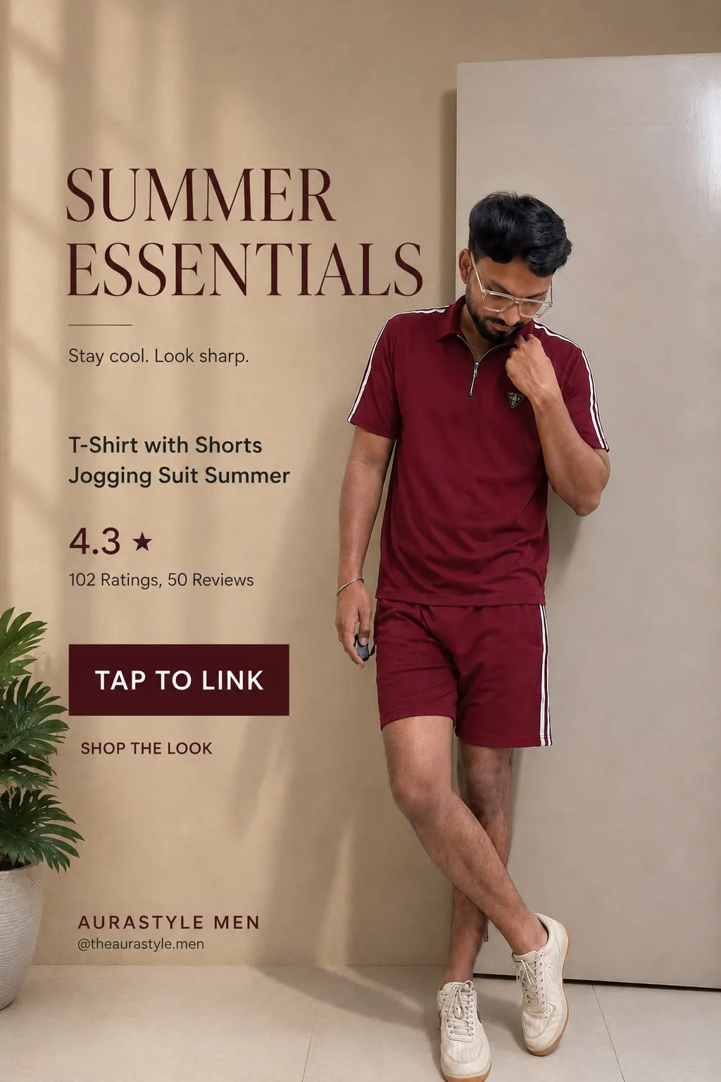 smart casual outfits for men under - Summer T-shirt Co-ord Set Outfit for Men Under ₹500