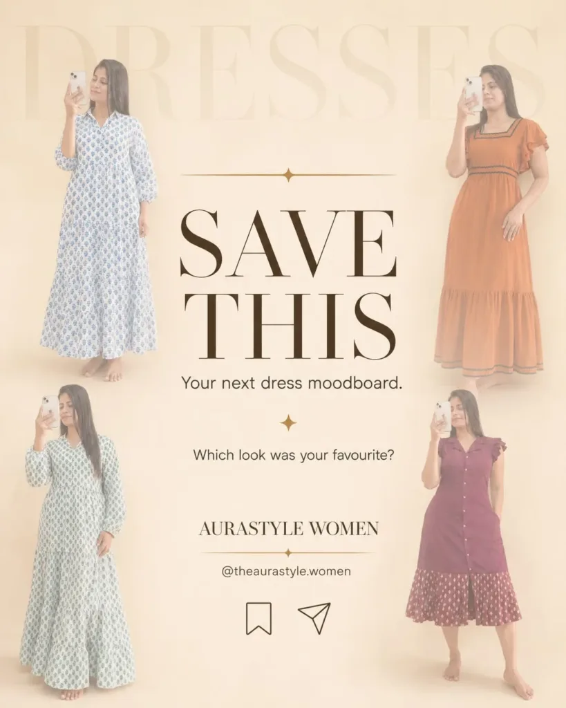 Four breezy women’s dresses in blue, green, rust orange and maroon. — Breezy Dresses Dress Outfit for Women